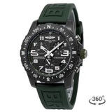 Breitling Endurance Pro Black Dial Green Rubber Strap Watch for Men - X82310D31B1S1 Authentic Buy Shop Now