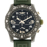 Breitling Endurance Pro Black Dial Green Rubber Strap Watch for Men - X82310D31B1S1 Authentic Buy Shop Now