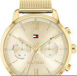 Tommy Hilfiger Blake Quartz Gold Dial Gold Mesh Bracelet Watch for Women - 1782302 Authentic Buy Shop Now