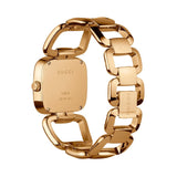 Gucci G Gucci Sunbrushed Brown Dial Rose Gold Steel Strap Watch For Women - YA125511 Authentic Buy Shop Now