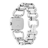 Gucci G Gucci Brown Dial Silver Steel Strap Watch For Women - YA125503 Authentic Buy Shop Now