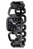 Gucci G Ladies Quartz 125 G Series Black Dial Bracelet Watch For Women - YA125504 Authentic Buy Shop Now
