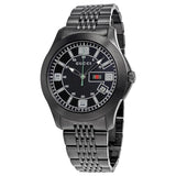 Gucci G Timeless Black Dial Black Steel Strap Watch For Men - YA126202 Authentic Buy Shop Now