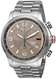 Gucci G Timeless Brown Dial Silver Steel Strap Watch For Men - YA126248 Authentic Buy Shop Now