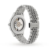 Gucci G Timeless Automatic Black Dial Silver Steel Strap Watch For Men - YA126353 Authentic Buy Shop Now