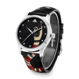 Gucci Le Marche Des Merveilles Black Dial Black Leather Strap Unisex Watch - YA1264007 Authentic Buy Shop Now