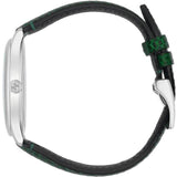 Gucci G-Timeless Green Mother of Pearl Dial Green Leather Strap Watch For Women - YA126585 Authentic Buy Shop Now