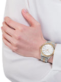 Gucci G Timeless Silver Dial Two Tone Steel Strap Watch For Men - YA126409 Authentic Buy Shop Now