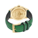 Gucci G Timeless Quartz Green Dial Green Leather Strap Watch For Women - YA1264099 Authentic Buy Shop Now