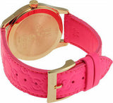 Gucci G Timeless Quartz Pink Dial Pink Leather Strap Watch For Women - YA1264115 Authentic Buy Shop Now