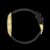 Gucci G Timeless Quartz Silver Dial Black Leather Strap Watch For Women - YA1264181 Authentic Buy Shop Now