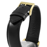 Gucci Le Marche Des Merveilles Quartz Green Dial Black Leather Strap Watch For Women - YA126463 Authentic Buy Shop Now
