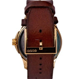 Gucci Le Marche Des Merveilles Red & Green Dial Brown Leather Strap Unisex Watch - YA126497 Authentic Buy Shop Now