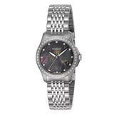 Gucci G Timeless Black Mother of Pearl Diamonds 38mm Watch For Women - YA126509 Authentic Buy Shop Now