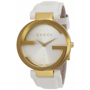 Gucci Interlocking Latin Grammy Special Edition Gold Watch For Women - YA133313 Authentic Buy Shop Now