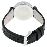 Gucci G Interlocking Black Dial Black Leather Strap Watch For Women - YA133501 Authentic Buy Shop Now