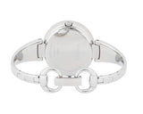 Gucci Guccissima Diamonds Mother of Pearl Dial Silver Steel Strap Watch For Women - YA134303 Authentic Buy Shop Now
