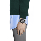 Gucci Dive Snake Black Dial Silver Steel Strap Watch For Men - YA136218 Authentic Buy Shop Now