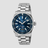 Gucci Dive Quartz Blue Dial Silver Steel Strap Watch For Men - YA136311 Authentic Buy Shop Now
