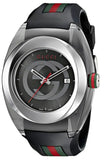 Gucci Sync XXL Quartz Black Dial Black Rubber Strap Watch For Men - YA137101 Authentic Buy Shop Now