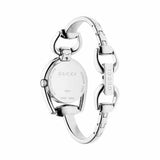 Gucci Horsebit Collection Quartz Brown Dial Silver Steel Strap Watch For Women - YA139501 Authentic Buy Shop Now