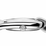 Gucci Horsebit Collection Quartz Brown Dial Silver Steel Strap Watch For Women - YA139501 Authentic Buy Shop Now