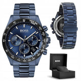 Hugo Boss Hero Sport Lux Blue Dial Blue Steel Strap Watch for Men - 1513758 Authentic Buy Shop Now