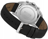 Hugo Boss Skymaster Black Dial Black Leather Strap Watch for Men - 1513782 Authentic Buy Shop Now