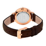 Daniel Wellington Classy Bristol White Dial Brown Leather Strap Watch For Women - DW00100062 Authentic Buy Shop Now