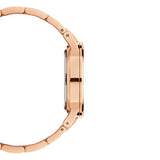 Daniel Wellington Iconic Link Black Dial Rose Gold Steel Strap Watch for Women - DW00100212 Authentic Buy Shop Now