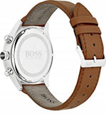 Hugo Boss Champion White Dial Brown Leather Strap Watch for Men - 1513879 Authentic Buy Shop Now