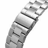 Michael Kors Slim Runway Chronograph Blue Dial Silver Steel Strap Watch For Men - MK8917 Authentic Buy Shop Now