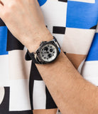 Guess Legacy White Dial Black Rubber Strap Watch For Men - W1049G3 Authentic Buy Shop Now