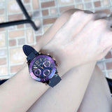 Guess Cosmic Multifunction Blue Dial Blue Silicone Strap Watch For Women - GW0466L2 Authentic Buy Shop Now