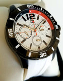 Tommy Hilfiger Nolan Multi Function White Dial White Rubber Strap Watch for Men - 1791146 Authentic Buy Shop Now