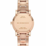 Burberry The City Diamonds Rose Gold Dial Rose Gold Steel Strap Watch for Women - BU9126 Authentic Buy Shop Now