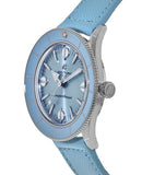 Breitling Superocean Heritage '57 Pastel Paradise Blue Dial Blue Leather Strap Watch for Women - A10340161C1X1 Authentic Buy Shop Now