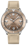 Breitling Superocean Heritage '57 Brown Dial Beige Leather Strap Watch for Women - A10340A41A1X1 Authentic Buy Shop Now