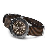 Breitling Superocean Heritage '57 Outerknown Brown Dial Brown NATO Strap Watch for Men - A103703A1Q1W1 Authentic Buy Shop Now