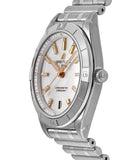 Breitling Chronomat 36 Mother of Pearl Dial Silver Steel Strap Watch for Women - A10380101A4A1 Authentic Buy Shop Now