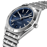 Breitling Chronomat Automatic 36 Blue Dial Silver Steel Strap Watch for Women - A10380101C1A1 Authentic Buy Shop Now