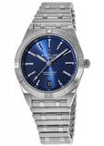 Breitling Chronomat Automatic 36 Blue Dial Silver Steel Strap Watch for Women - A10380101C1A1 Authentic Buy Shop Now