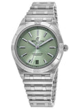 Breitling Chronomat Automatic 36 Green Dial Silver Steel Strap Watch for Women - A10380101L1A1 Authentic Buy Shop Now