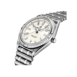 Breitling Chronomat Automatic 36 Diamonds White Dial Silver Steel Strap Watch for Women - A10380591A1A1 Authentic Buy Shop Now