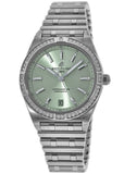 Breitling Chronomat Automatic 36 Diamonds Green Dial Two Tone Steel Strap Watch for Women - A10380591L1A1 Authentic Buy Shop Now