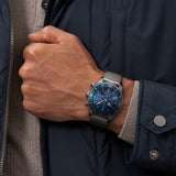 Breitling Superocean Heritage Chronograph 44 Blue Dial Blue Mesh Bracelet Watch for Men - A13313161C1S1 Authentic Buy Shop Now