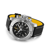 Breitling Avenger Chronograph 45mm Swiss Air Force Team Black Dial Black Nylon Strap Watch for Men - A133171A1B1X1 Authentic Buy Shop Now