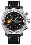Breitling Avenger Chronograph 45mm Swiss Air Force Team Black Dial Black Nylon Strap Watch for Men - A133171A1B1X1 Authentic Buy Shop Now