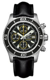 Breitling Superocean Chronograph II Black Dial 44mm Automatic Mens Watch - A1334102/BA82 Authentic Buy Shop Now