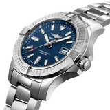 Breitling Avenger Automatic 43mm Blue Dial Silver Steel Strap Watch for Men - A17318101C1A1 Authentic Buy Shop Now